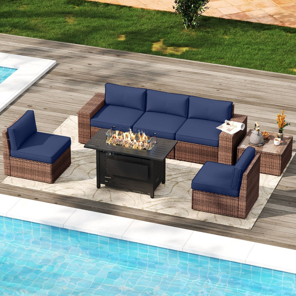 Ensemble de meubles de patio 7 pièces