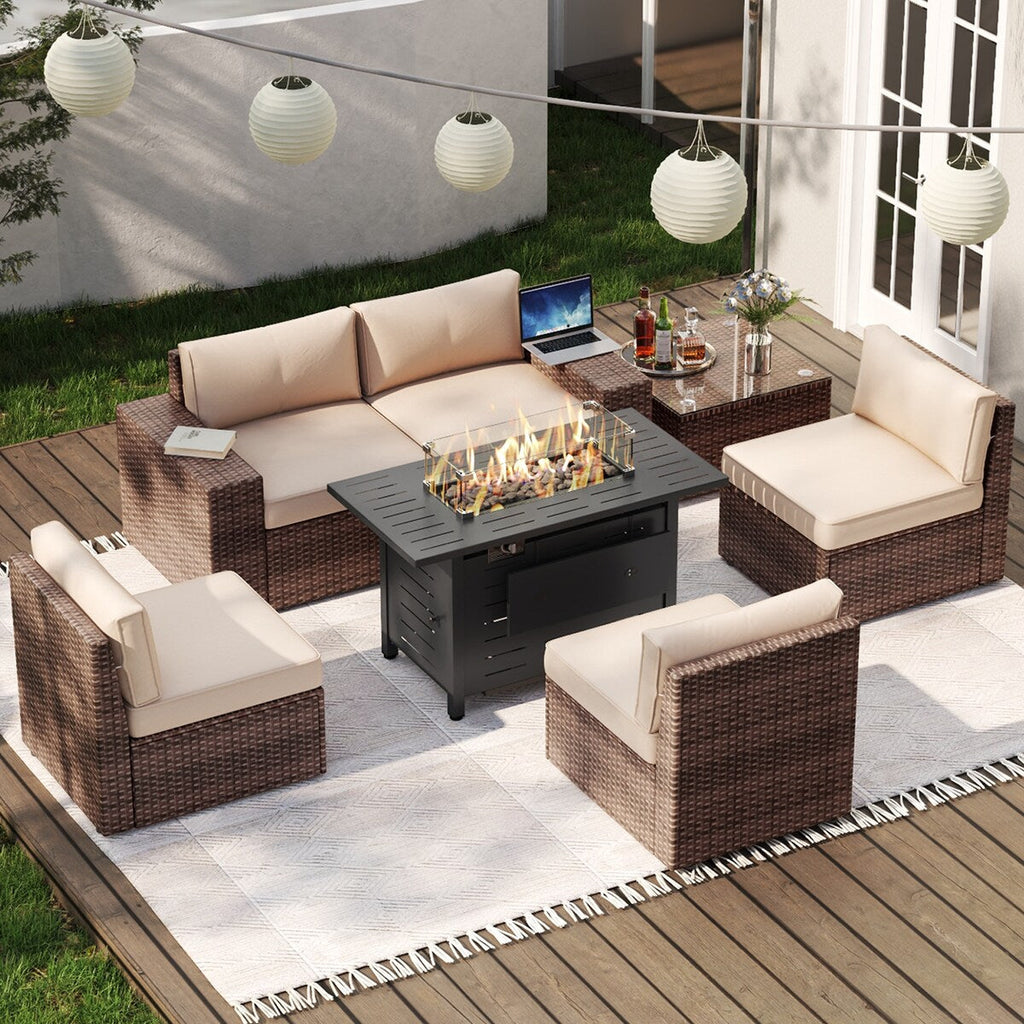 Ensemble de meubles de patio 7 pièces