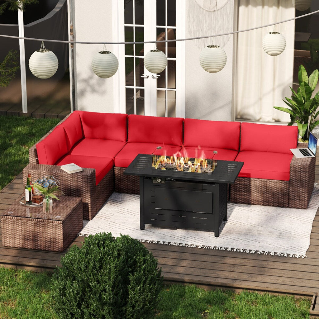 Ensemble de meubles de patio 7 pièces