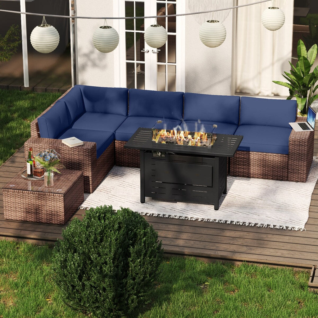 Ensemble de meubles de patio 7 pièces