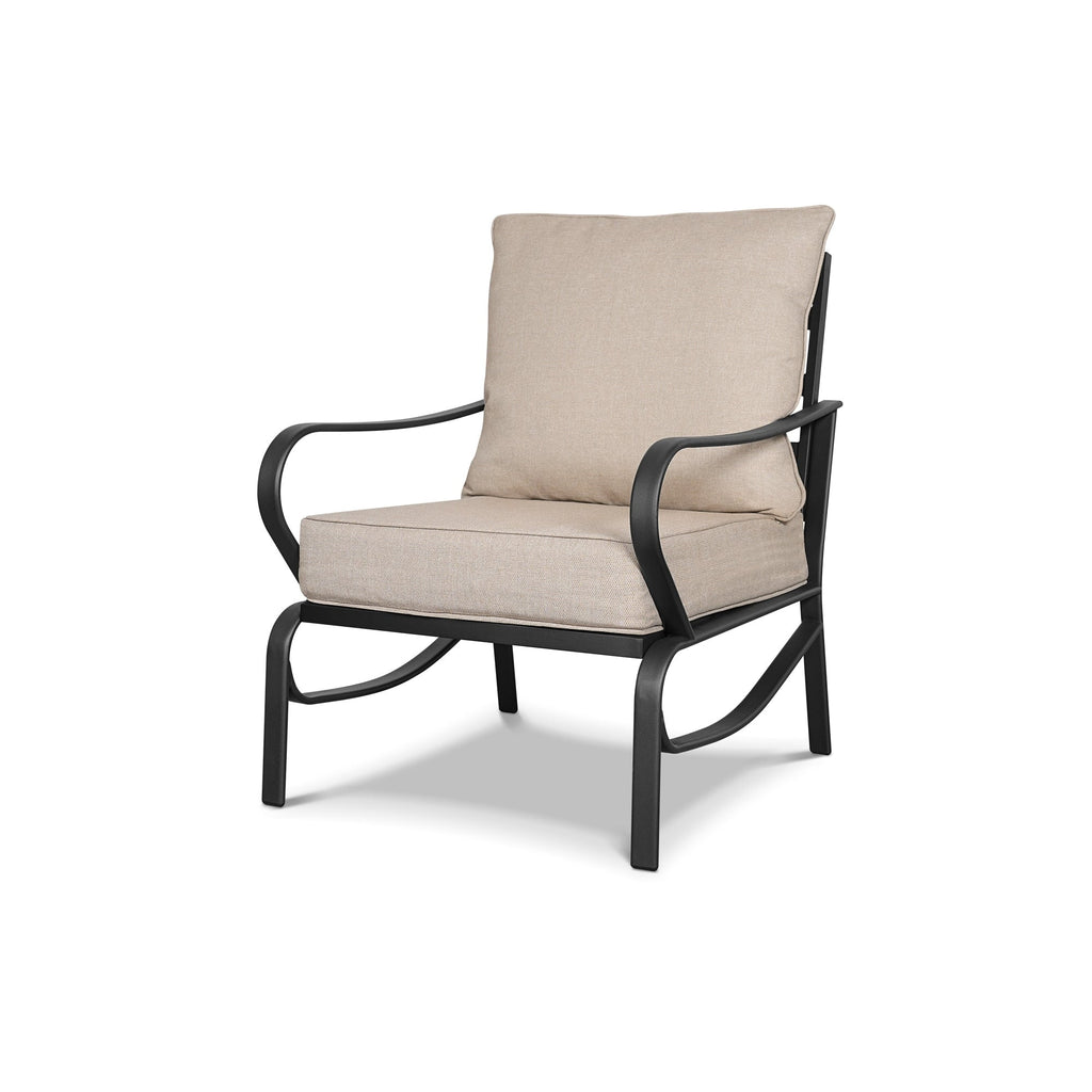 Ensemble de conversation extérieur 7 places pour patio, canapé d'extérieur avec poufs