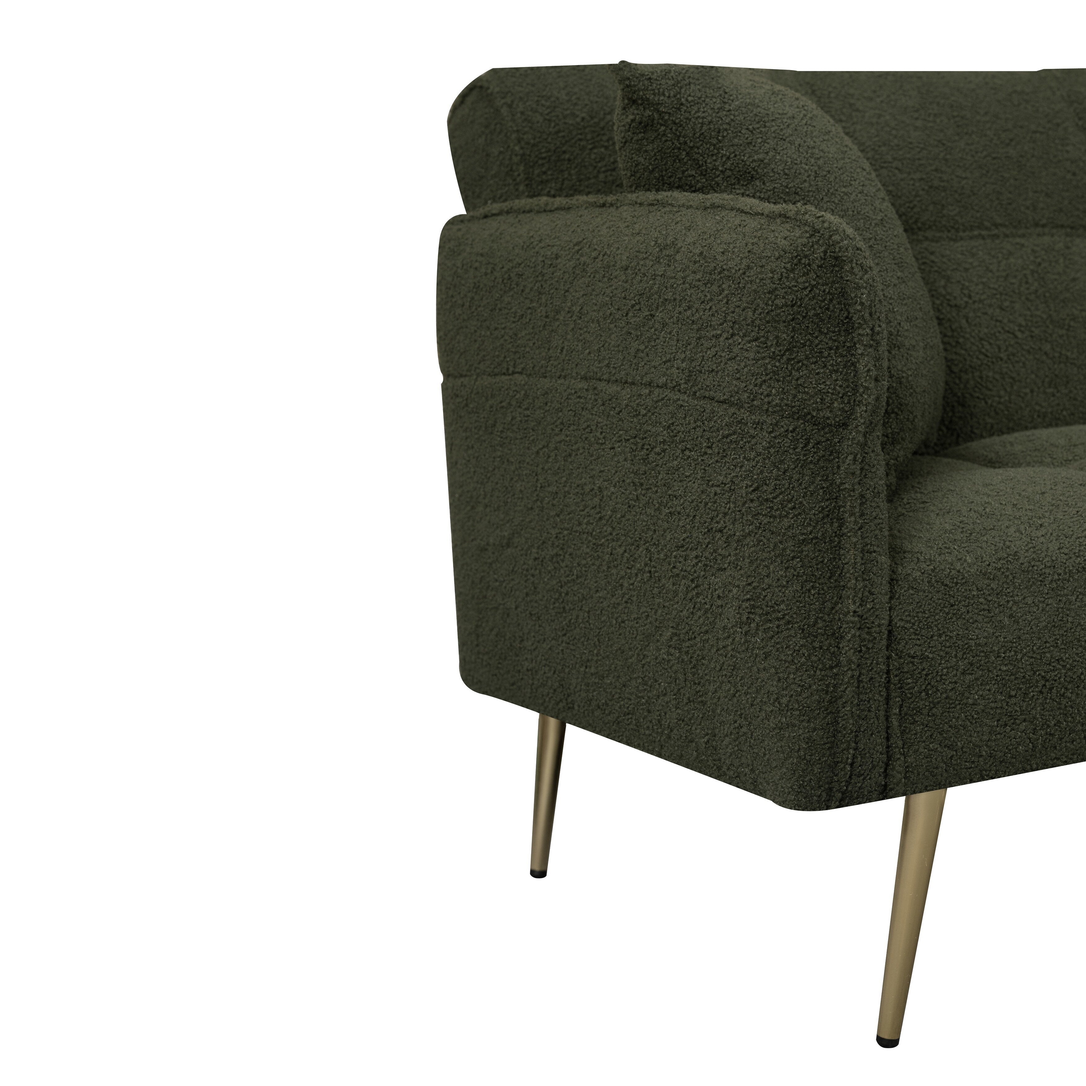 Canapé-lit double convertible avec accoudoirs rabattables - 31,10 x 70,00 x 31,49