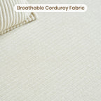 Canapé-lit convertible de 78,8 cm avec coussin de soutien dorsal et accoudoirs