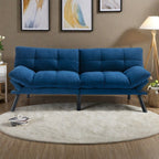 Canapé-lit convertible en cuir avec dossier réglable (70,87 €)