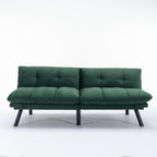 Canapé convertible en tissu moderne de 70,9 pouces avec dossier réglable