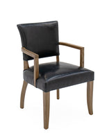 Chaise de sculpteur en cuir Duke