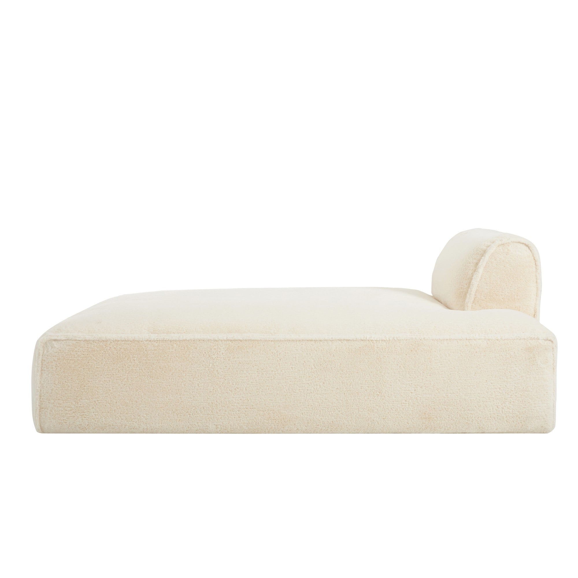 Canapé-lit modulaire surdimensionné de 72 pouces, spacieux et rempli de mousse compressée