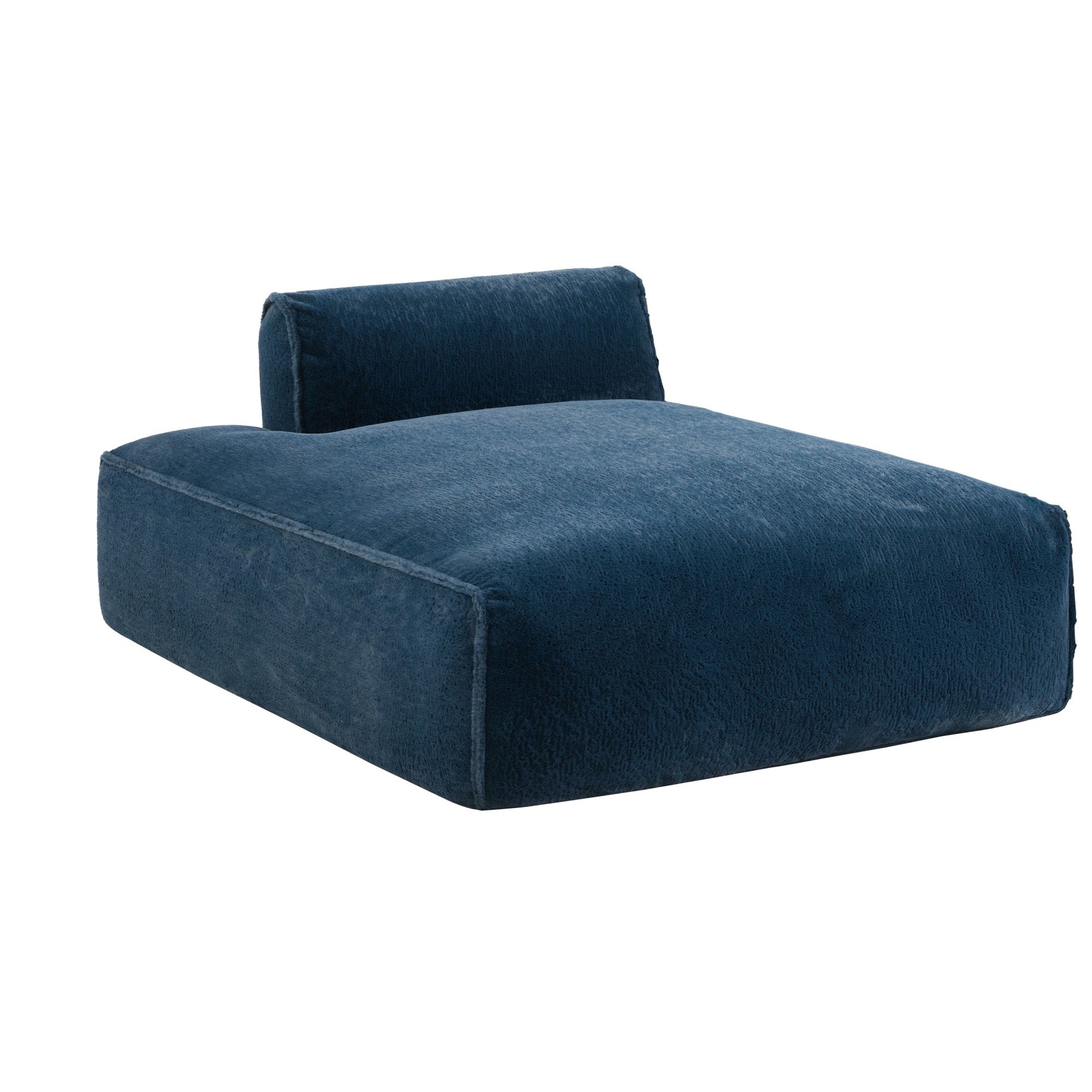 Canapé-lit modulaire surdimensionné de 72 pouces, spacieux et rempli de mousse compressée