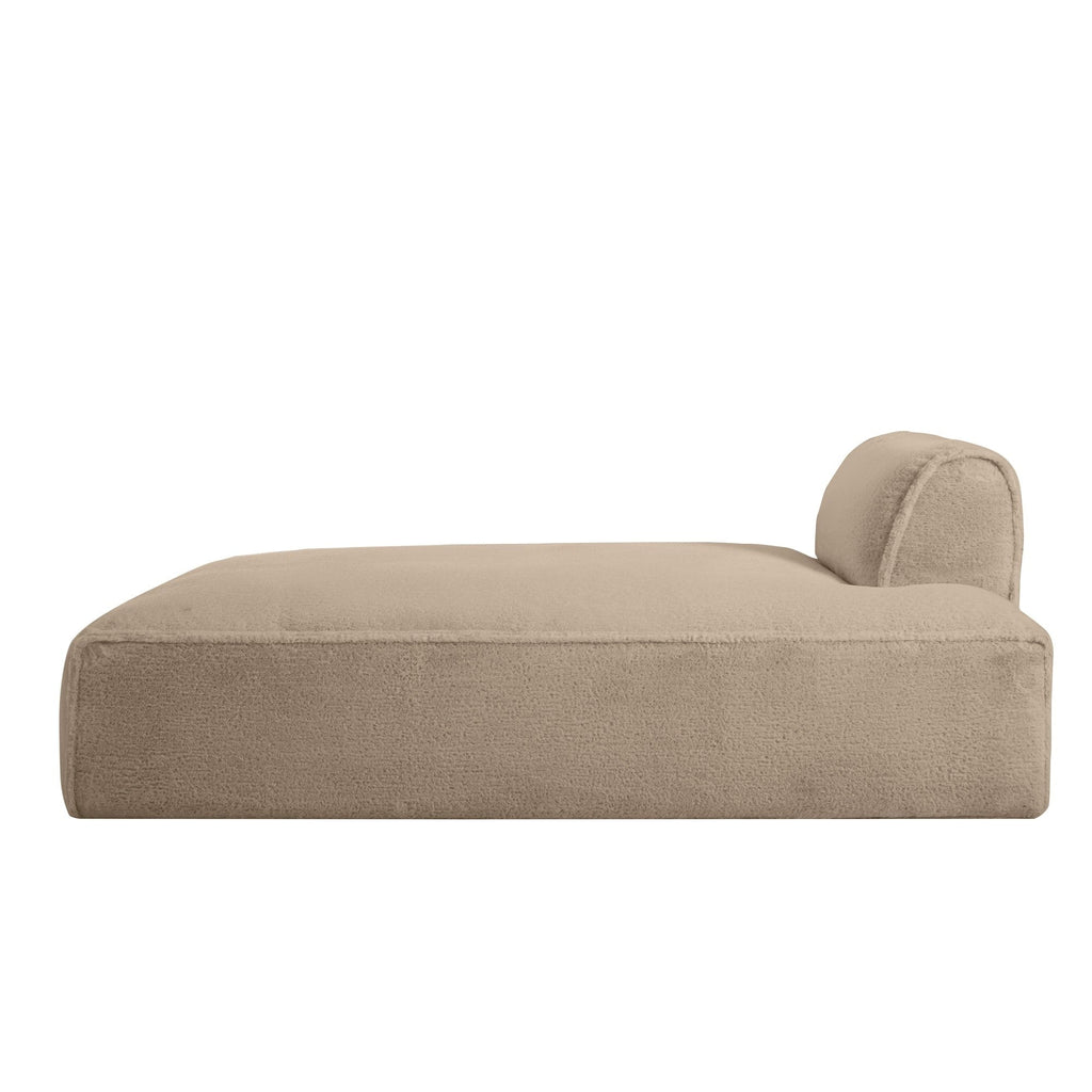 Canapé-lit modulaire surdimensionné de 72 pouces, spacieux et rempli de mousse compressée