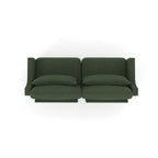 Canapé 3 places en chenille 73,2 avec 2 coussins lombaires pour le salon