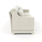 Canapé 3 places en chenille 73,2 avec 2 coussins lombaires pour le salon