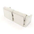 Canapé 3 places en chenille 73,2 avec 2 coussins lombaires pour le salon