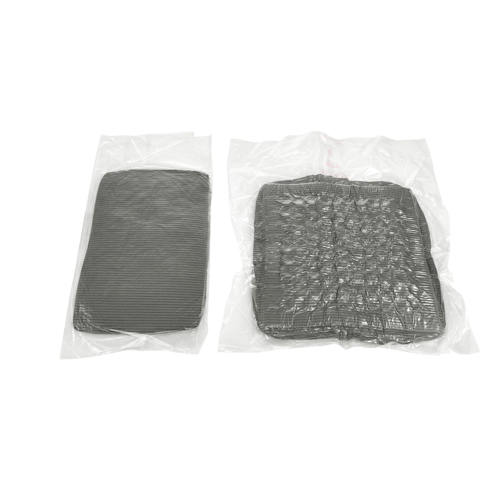 Canapé 2 places moderne en velours côtelé 73, assise profonde avec porte-gobelets et support pour téléphone