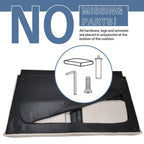 Canapé-lit futon convertible en lin pour une personne (74,41 po) avec dossier réglable (74,41 x 32,68 x 28,94 po)