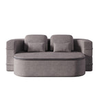 Canapé-lit convertible de 75 pouces avec couverture, canapé de sol, canapé de salon pour salon