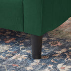 Canapé-lit gigogne rembourré 76,18 avec méridienne de rangement