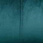 Canapé 3 places en velours avec coutures en canal et pieds en métal pour salon (76,25 po)