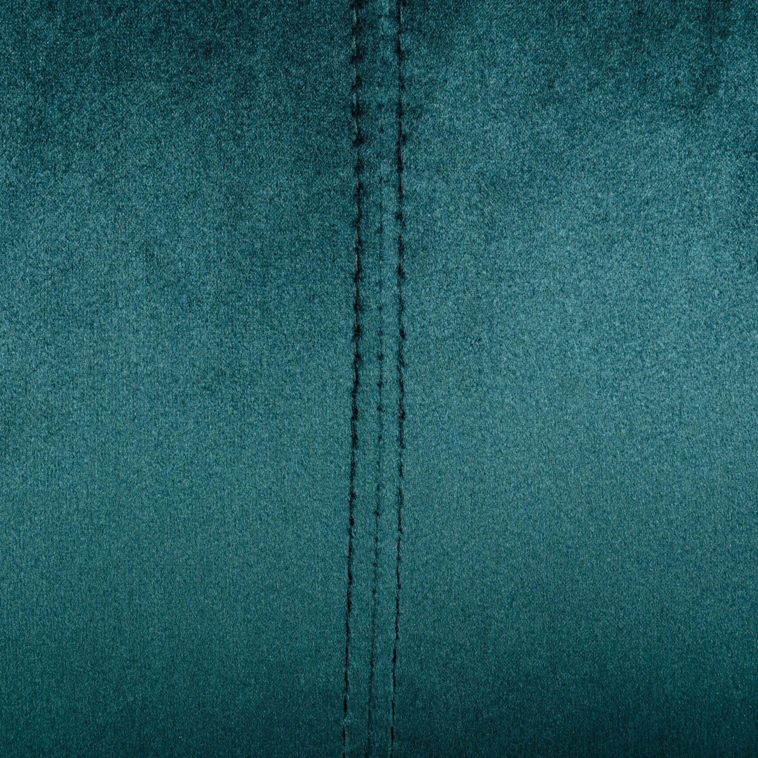 Canapé 3 places en velours avec coutures en canal et pieds en métal pour salon (76,25 po)