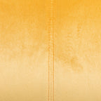 Canapé 3 places en velours avec coutures en canal et pieds en métal pour salon (76,25 po)