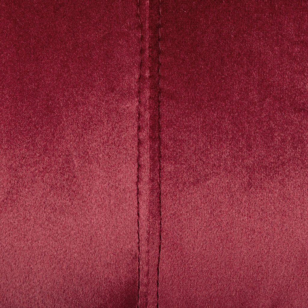 Canapé 3 places en velours avec coutures en canal et pieds en métal pour salon (76,25 po)