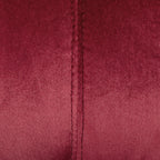 Canapé 3 places en velours avec coutures en canal et pieds en métal pour salon (76,25 po)