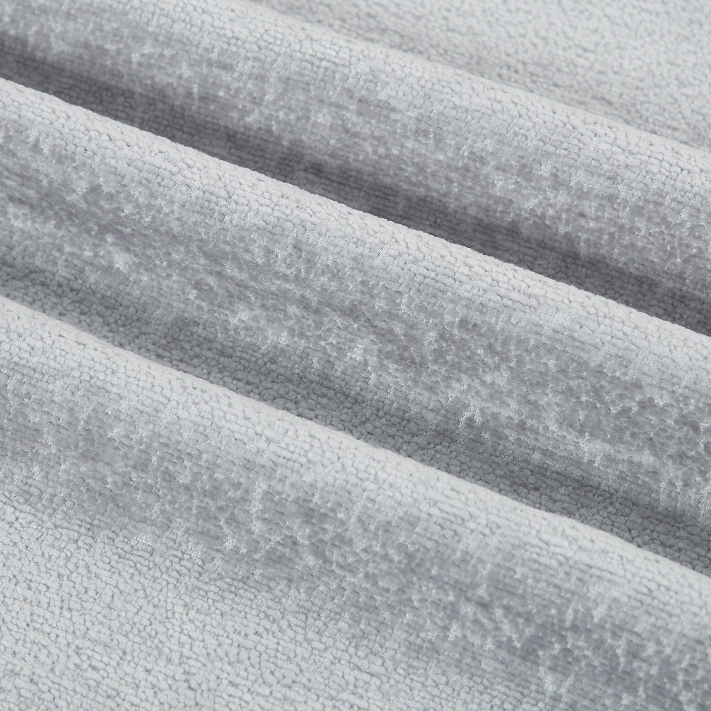 Canapé 3 places rembourré en chenille 78,7 avec pieds en plastique et 2 coussins pour le salon