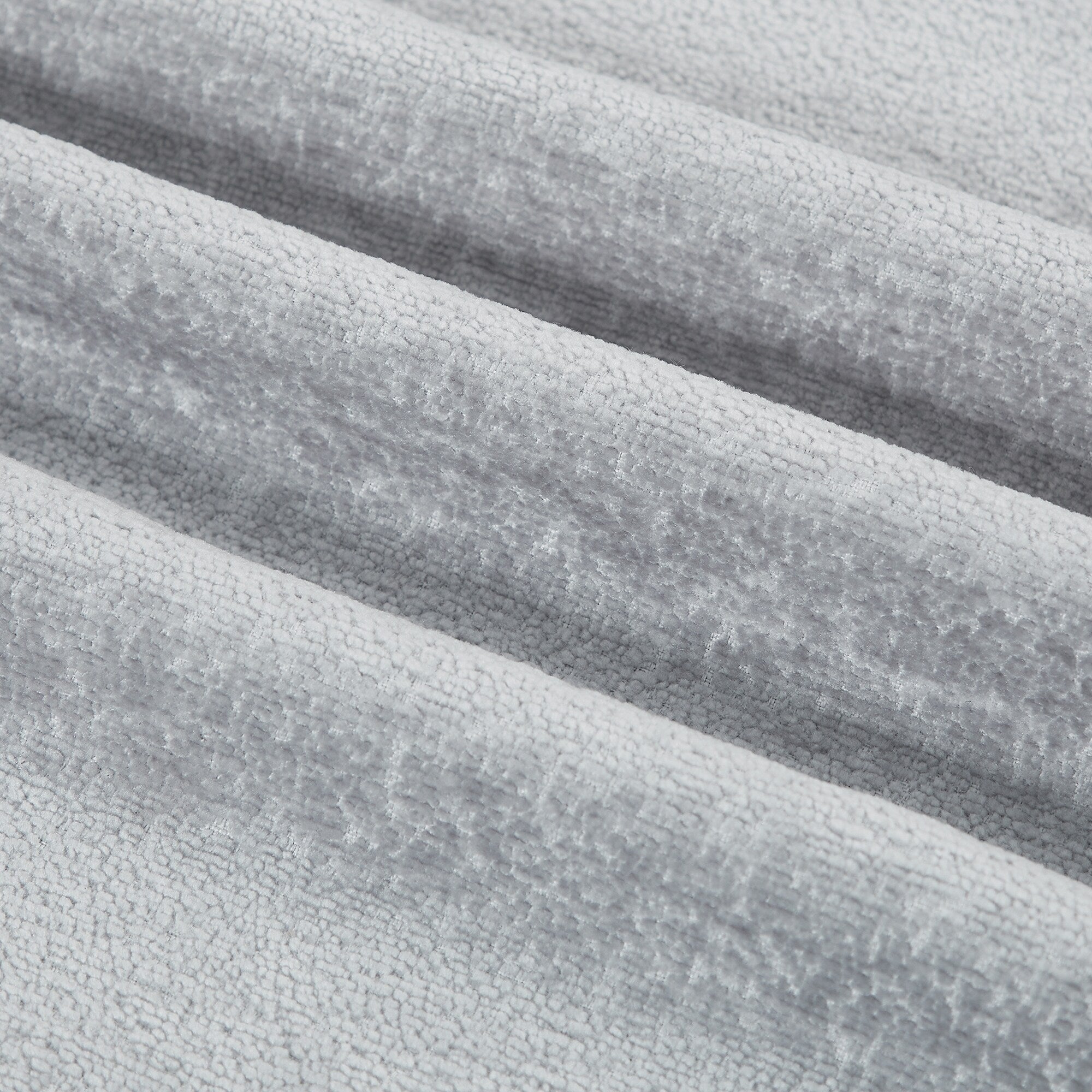 Canapé 3 places rembourré en chenille 78,7 avec pieds en plastique et 2 coussins pour le salon