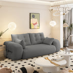 Lit pour chien 78,7 pouces, canapé-lit pliant 3 en 1