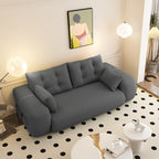 Lit pour chien 78,7 pouces, canapé-lit pliant 3 en 1