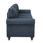 Canapé Harbor en lin mélangé - 30,5 po x 78 po x 35 po