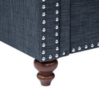 Canapé Harbor en lin mélangé - 30,5 po x 78 po x 35 po