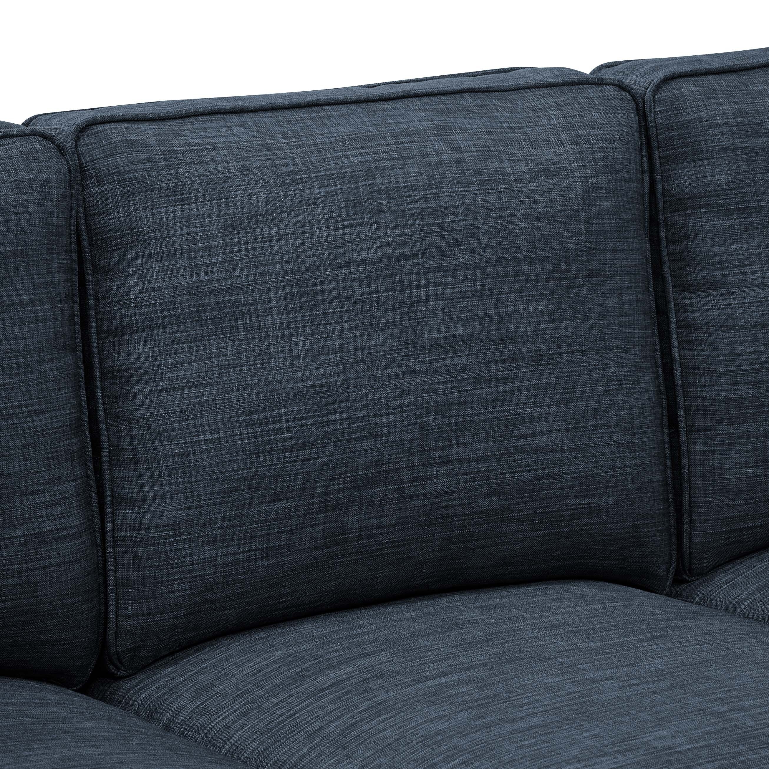 Canapé Harbor en lin mélangé - 30,5 po x 78 po x 35 po