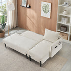 Canapé de 200 cm de long, avec sièges spacieux et confortables, pour appartement, bureau, salon