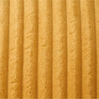 Canapé-lit pliable en velours côtelé 79 avec accoudoirs à 3 positions, mousse haute résilience et pieds en métal