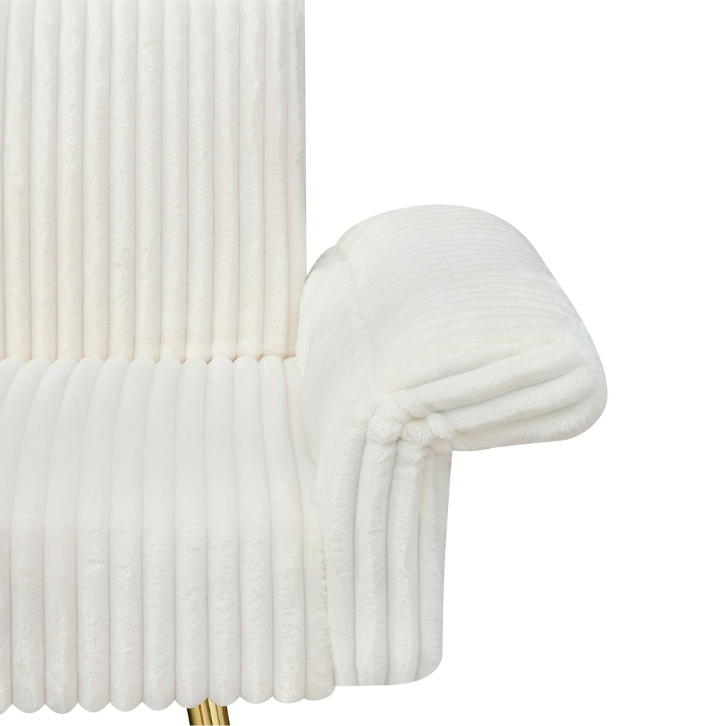 Canapé-lit pliable en velours côtelé 79 avec accoudoirs à 3 positions, mousse haute résilience et pieds en métal