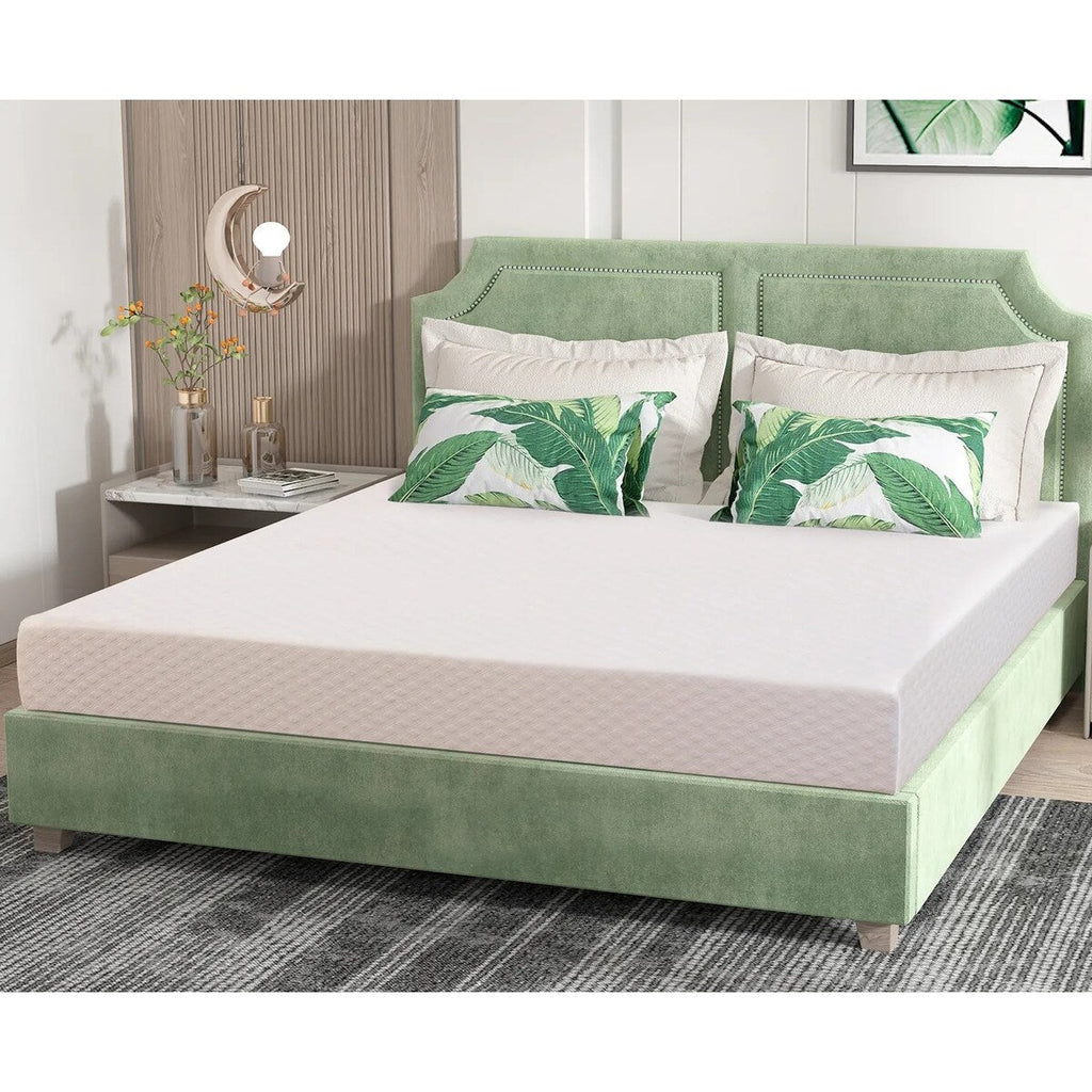 Matelas en mousse à mémoire de forme de 8 pouces avec housse en tissu lavable