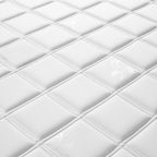 Matelas en mousse à mémoire de forme de 20 cm, respirant, ferme et moyen