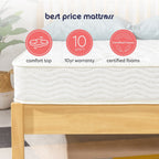 Matelas à ressorts de 8 pouces à plateau serré de Crown Comfort