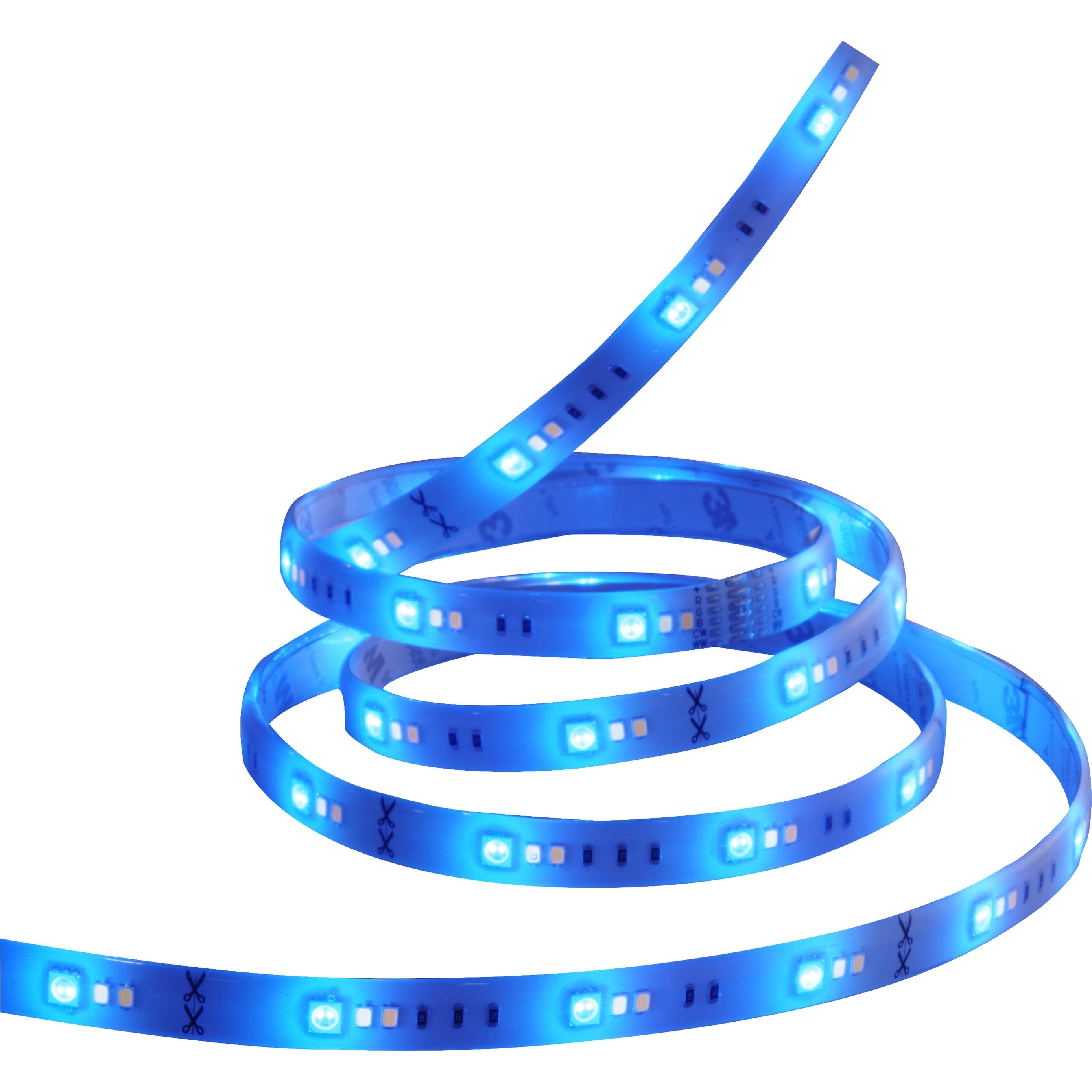 Bande lumineuse LED RGBW extensible de 8 watts, 90 cm, motif étoile de mer, IOT, 120 volts, 800 lumens