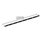Bande lumineuse LED RGBW extensible de 8 watts, 90 cm, motif étoile de mer, IOT, 120 volts, 800 lumens