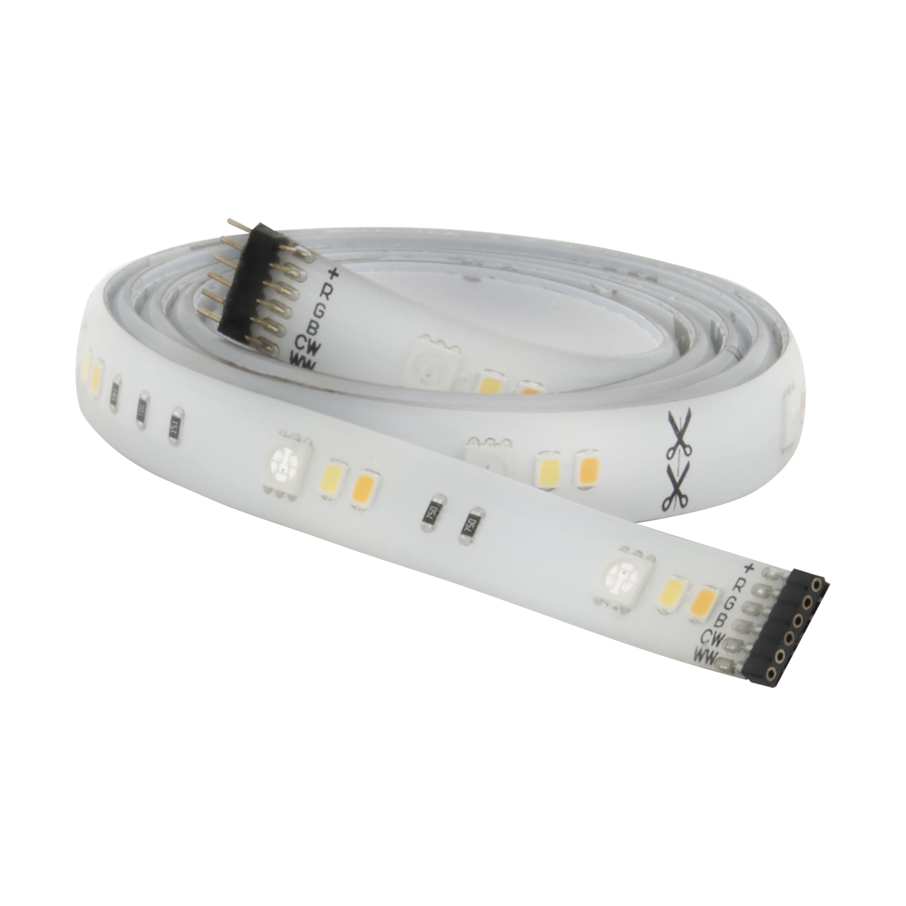 Bande lumineuse LED RGBW extensible de 8 watts, 90 cm, motif étoile de mer, IOT, 120 volts, 800 lumens