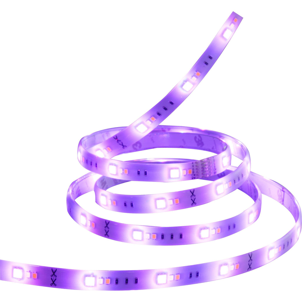 Bande lumineuse LED RGBW extensible de 8 watts, 90 cm, motif étoile de mer, IOT, 120 volts, 800 lumens