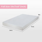 Matelas en mousse à mémoire de forme infusée de gel de 8 po