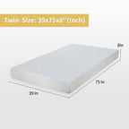 Matelas en mousse à mémoire de forme infusée de gel de 8 po