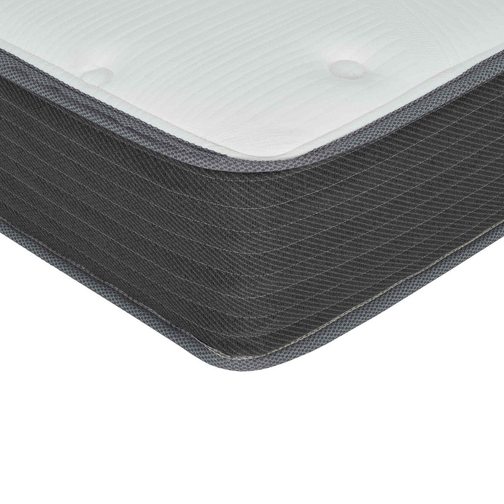 Matelas hybride à ressorts ensachés de 8 po dans une boîte, matelas en mousse viscoélastique avec gel