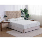 Matelas en mousse à mémoire de forme au gel de thé vert de 8 pouces, matelas rafraîchissant à sensation moyenne, livré dans une boîte, CertiPUR-US