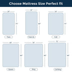 Matelas en mousse à mémoire de forme gel 12 pouces, matelas rafraîchissant à sensation moyenne, livré dans une boîte, CertiPUR-US