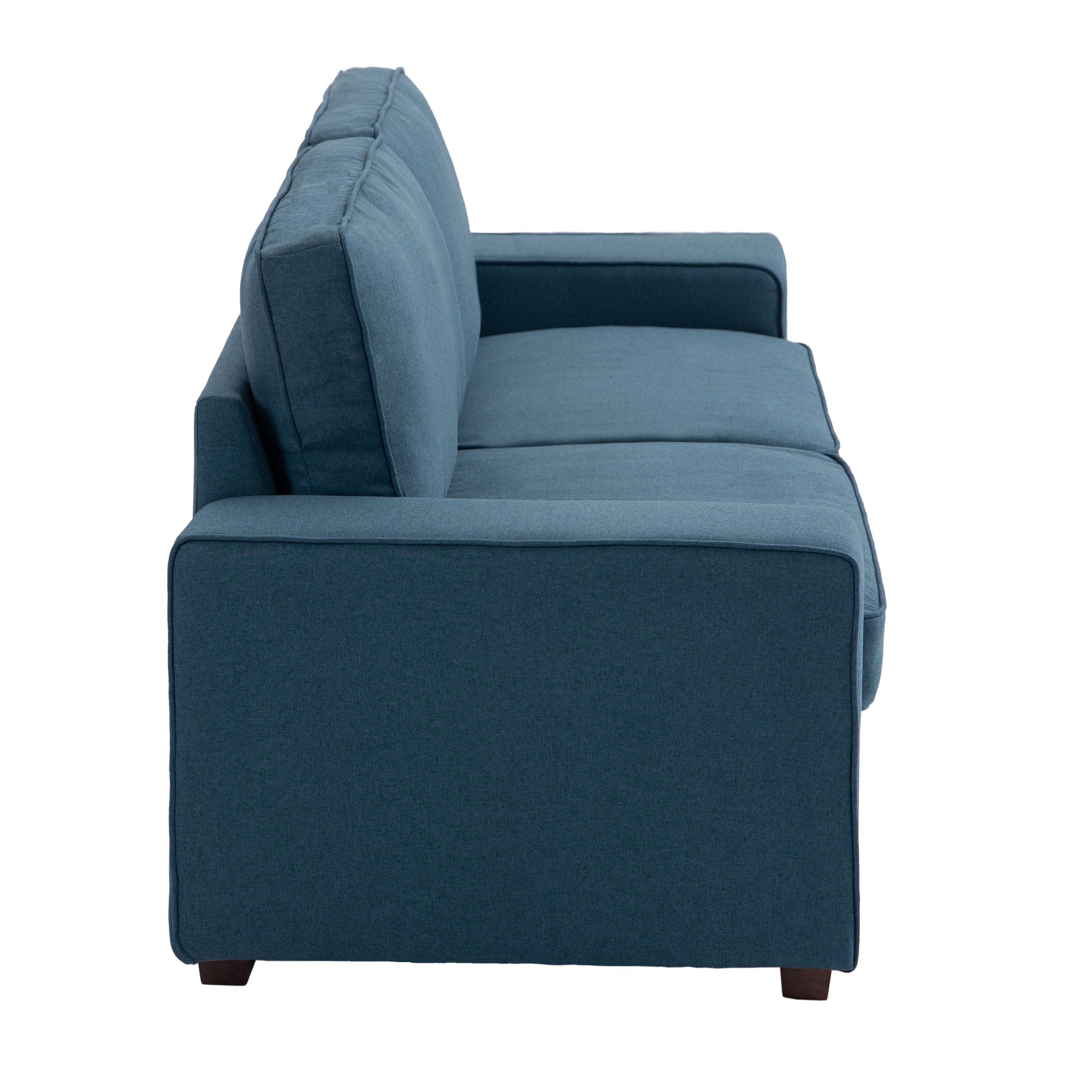 Canapé de salon en velours côtelé de 80,1 po de large