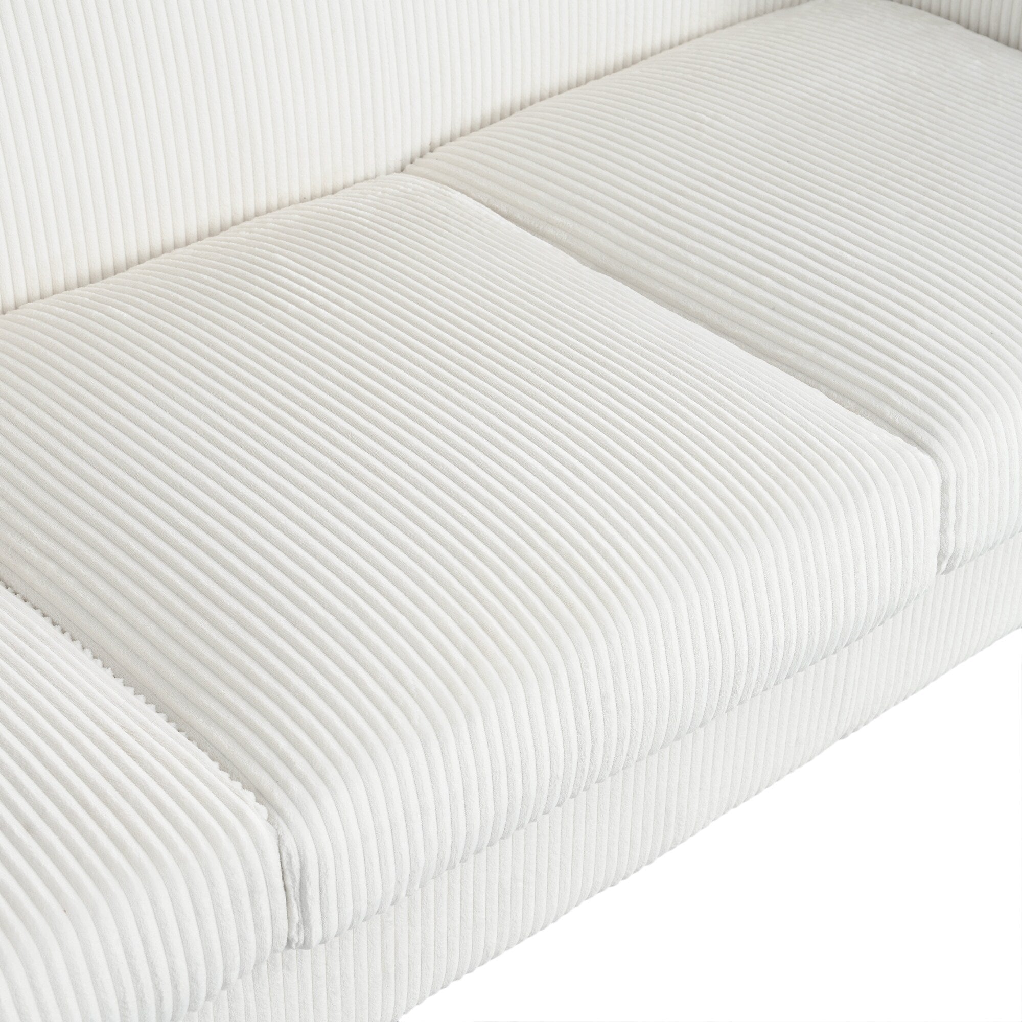 Canapé 3 places en bois massif 80 avec 2 ports USB et deux porte-gobelets