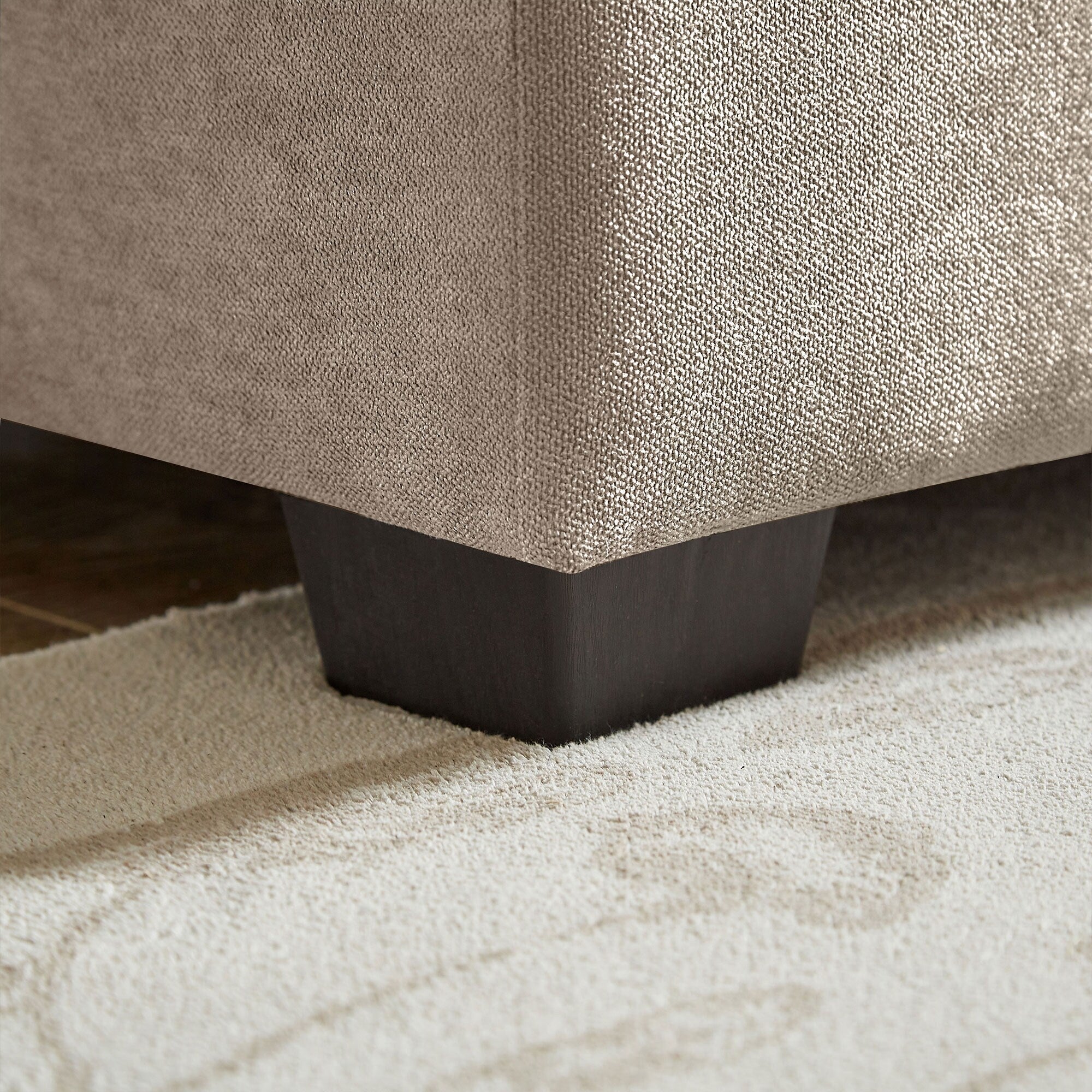 Canapé sectionnel en L de 82,28 pouces avec sièges nuage pour le salon